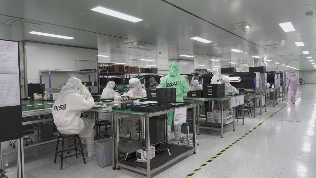 Hangzhou Zoyo chuxian Intelligent Technology Co., Ltd. خط إنتاج المصنع